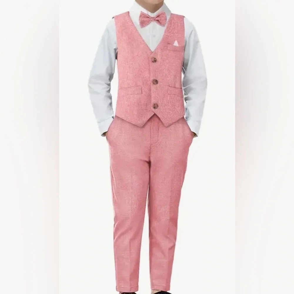 4pcs pink spring formal outfit - Picture 3 of 3